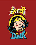 Vaunshachi Diva - Red - Unisex Adults T-shirt